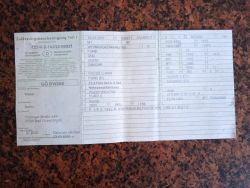 фото техпаспорт Растаможка авто из Германии