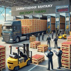 Замитнення вантажу на експорт в Україні